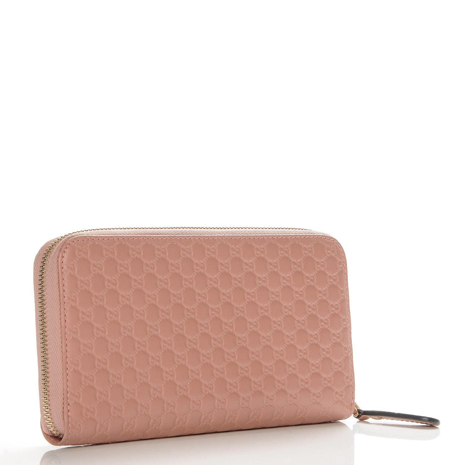 Gucci Microguccissima Zip Around Wallet Soft Pink 3 of 7