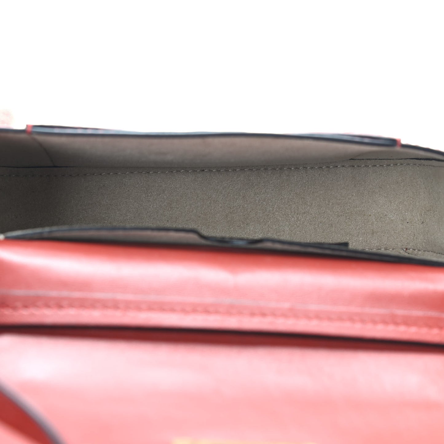 Goatskin Quilted GV3 Mini Pocket Convertible Bag Vermillon