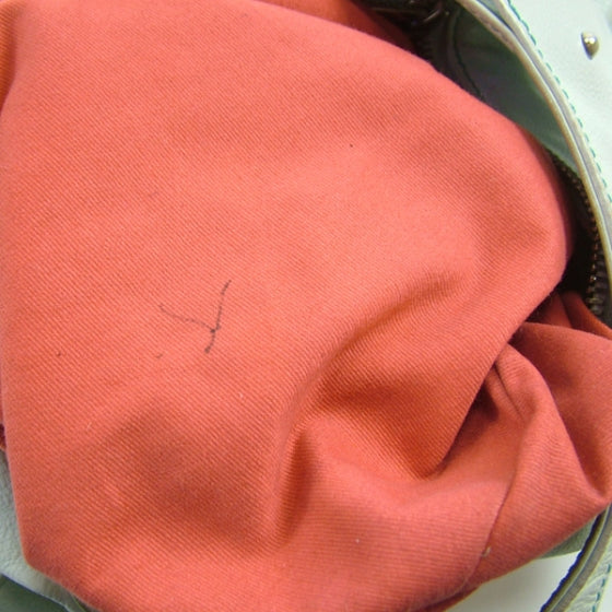 Leather Large Hobo Seafoam