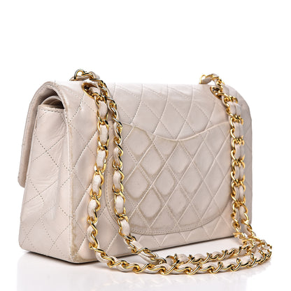 Chanel Lambskin Quilted Small Double Flap White 3 of 21