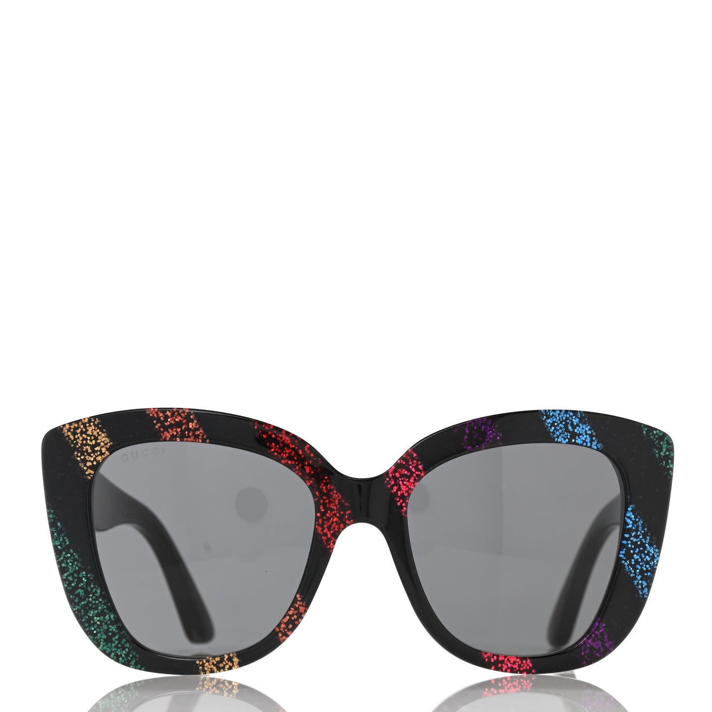 Acetate Glitter Sunglasses GG0327S Black