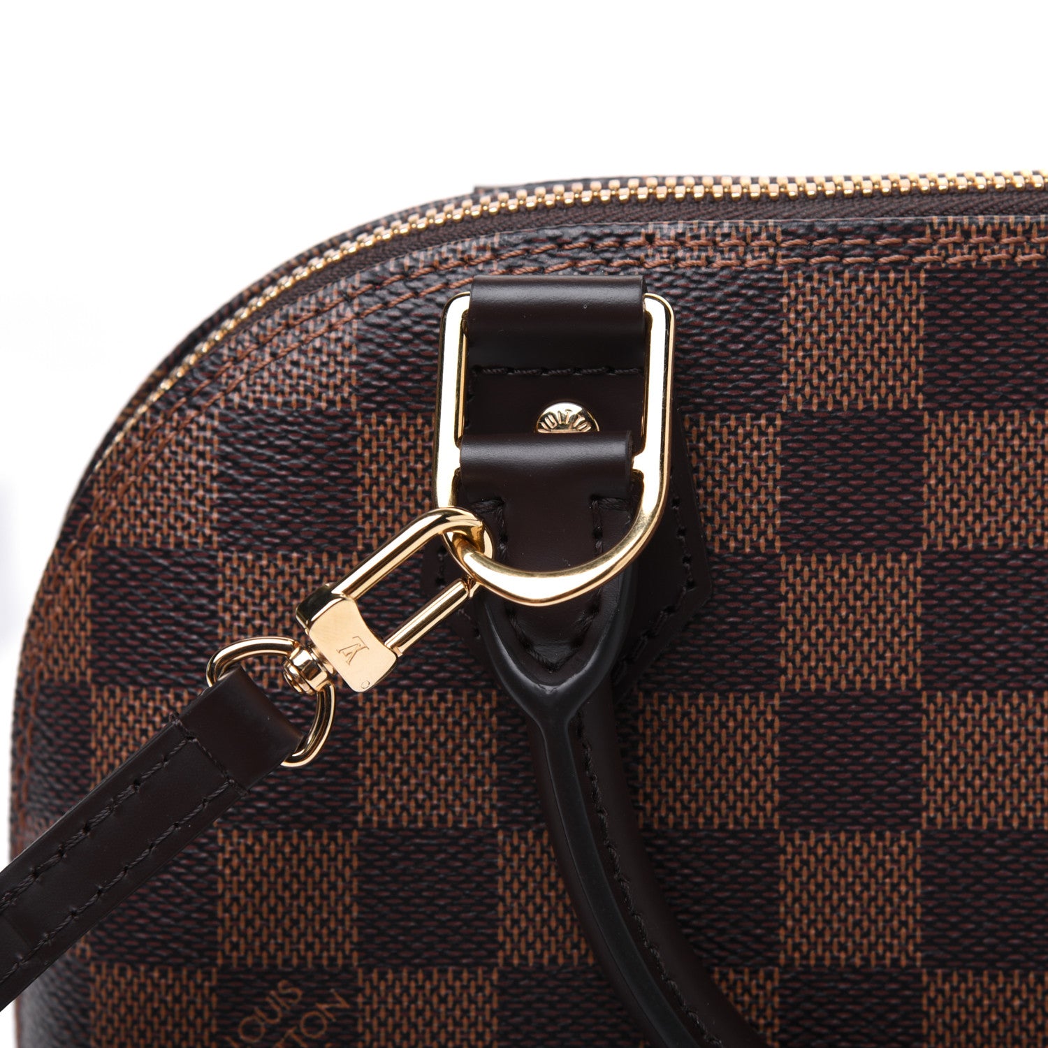 Louis Vuitton Damier Ebene Alma BB 22 of 26