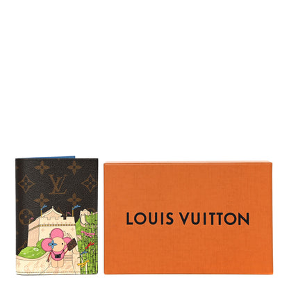Louis Vuitton Monogram 2021 Christmas Animation China Passport Cover Myosotis Blue 10 of 10