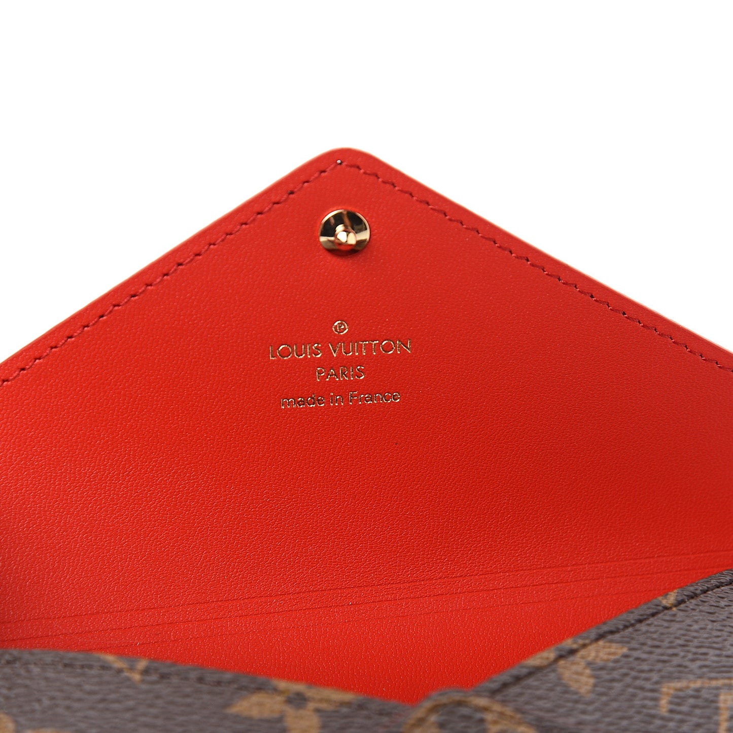 Monogram Medium Kirigami Pochette Insert Coquelicot