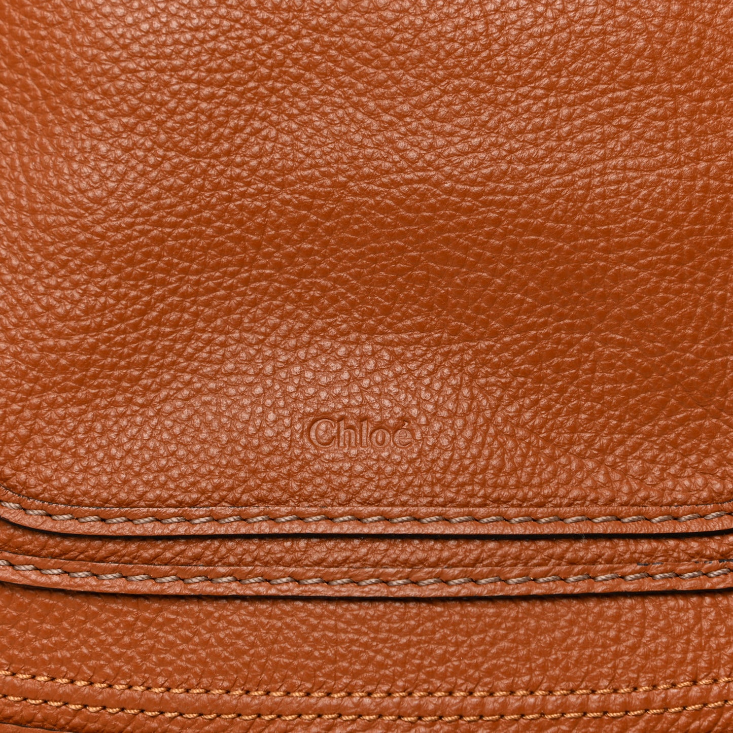 Calfskin Medium Marcie Satchel Tan