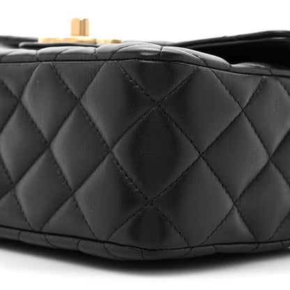 Chanel Lambskin Quilted Casino Chips Mini Flap Black 8 of 11