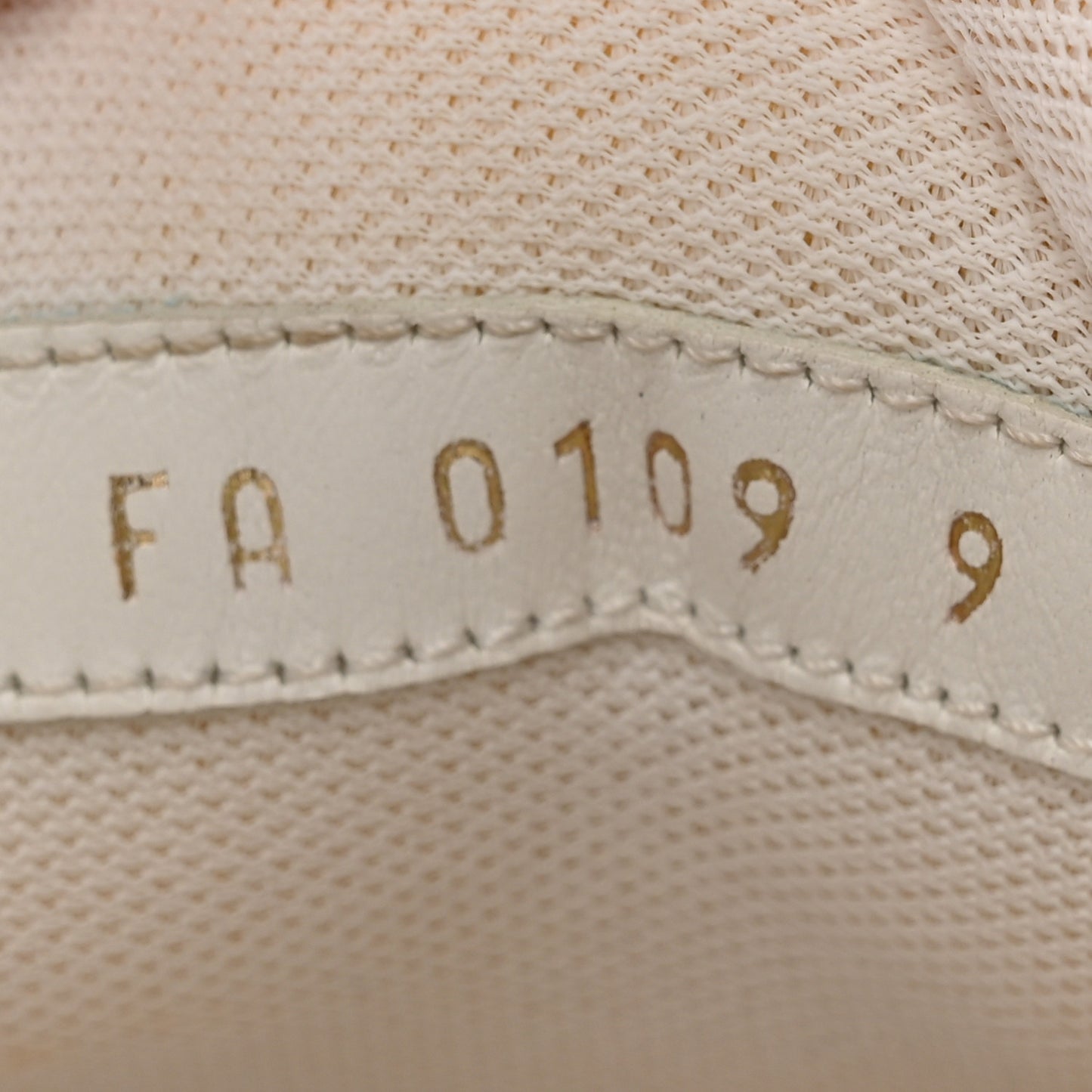 Calfskin Monogram Beverly Hills Sneakers 9 White Blue
