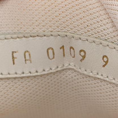 Louis Vuitton Calfskin Monogram Beverly Hills Sneakers 9 White Blue 9 of 21