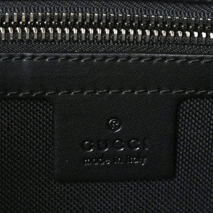 Gucci Soft GG Supreme Monogram Web Belt Bag Black Grey 6 of 9