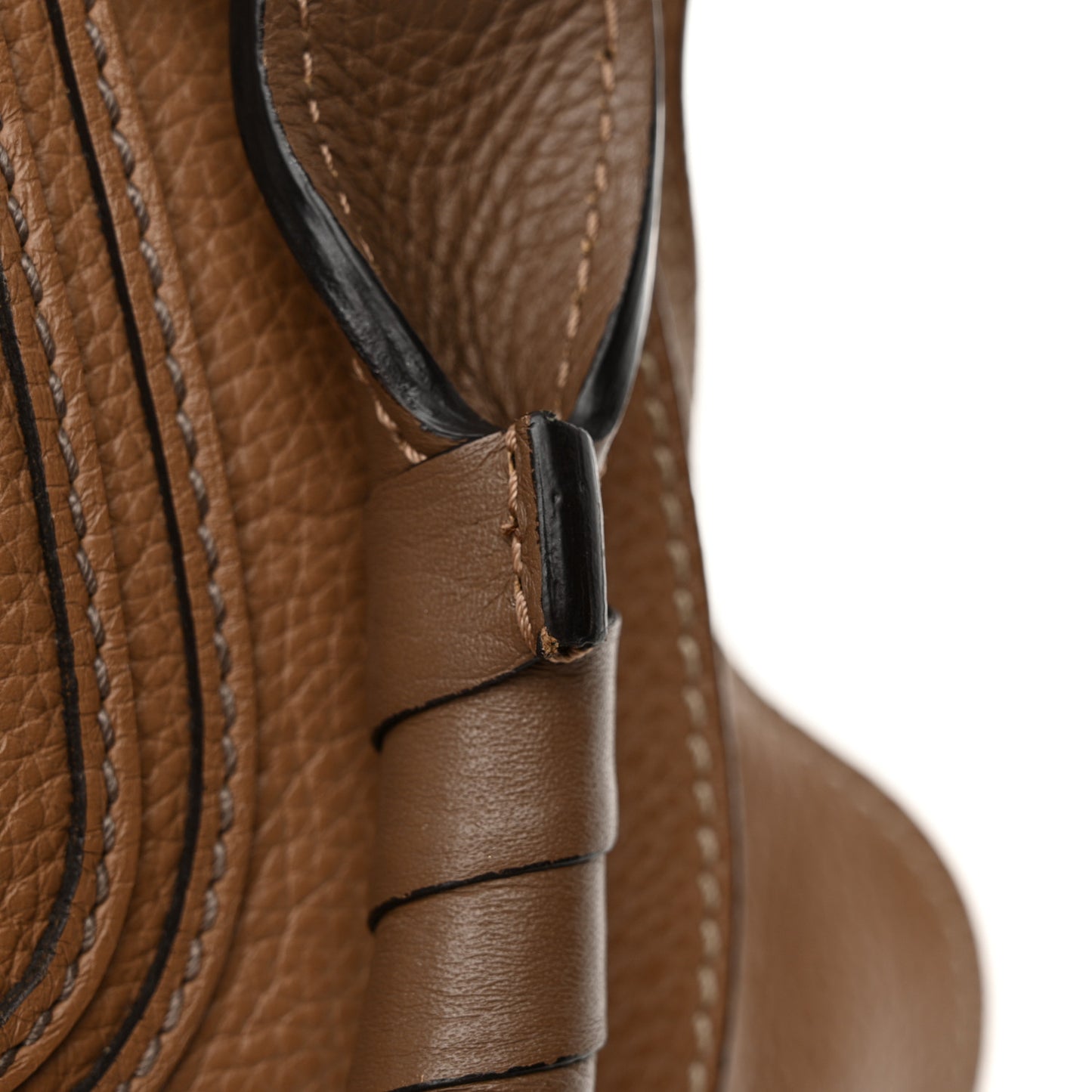 Calfskin Medium Marcie Satchel Desert Taupe