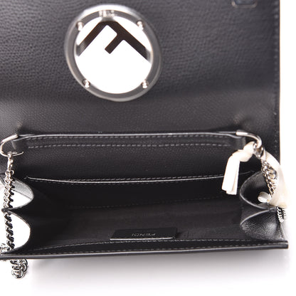 Fendi Vitello Cruise F is Fendi Wallet on Chain Black 5 of 11