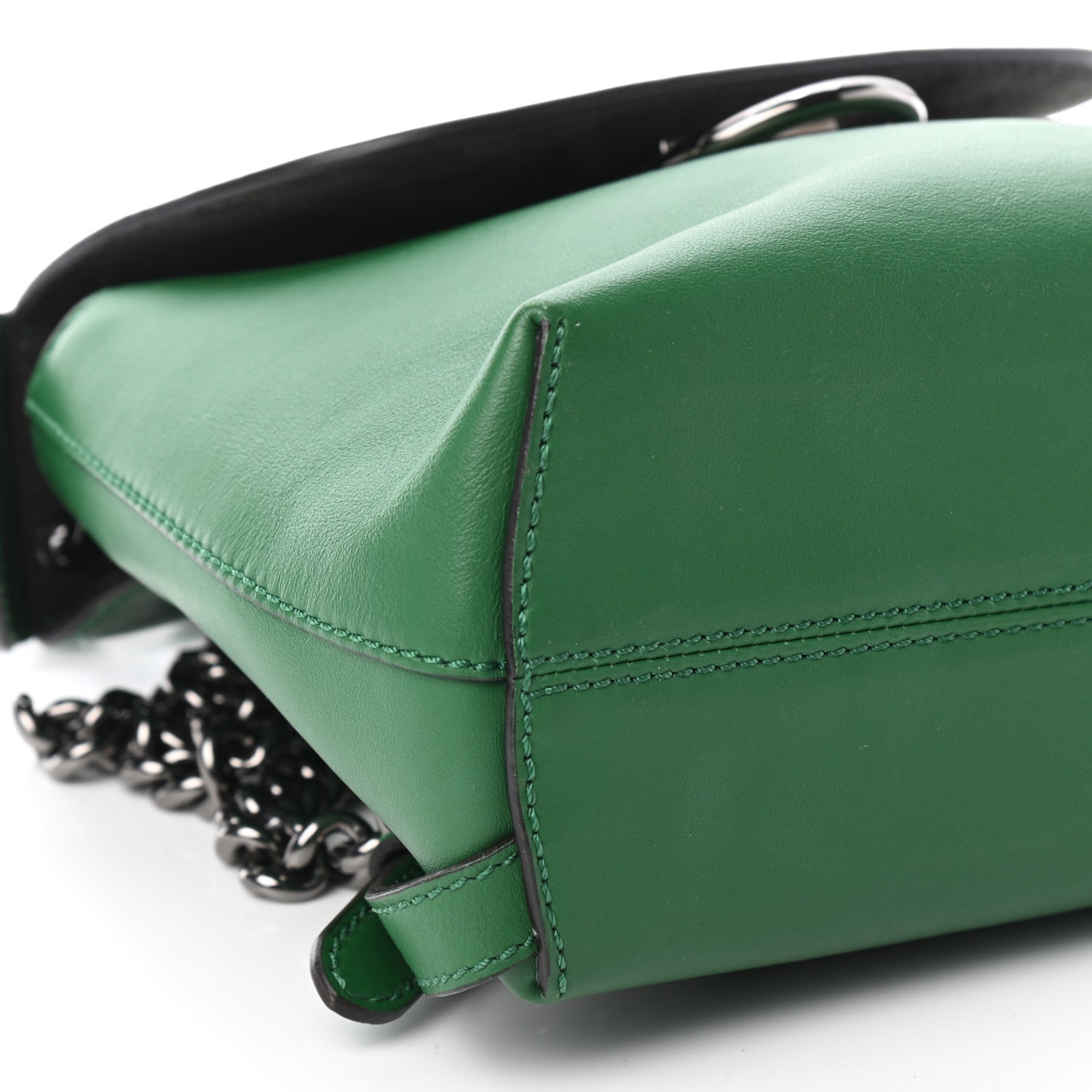 Fendi Vitello Century Opaco Mini Back to School Backpack Green 5 of 9