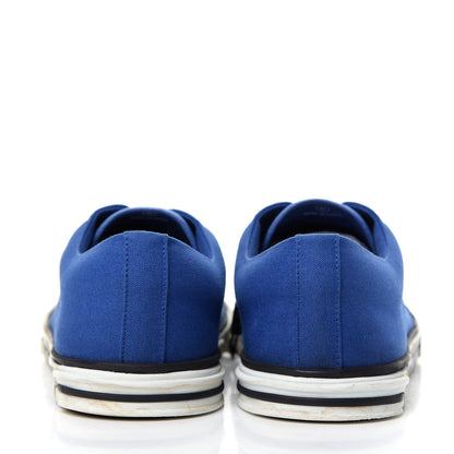 Balenciaga Cotton Canvas Match Graffiti Sneakers 41 Bleu Black 7 of 10