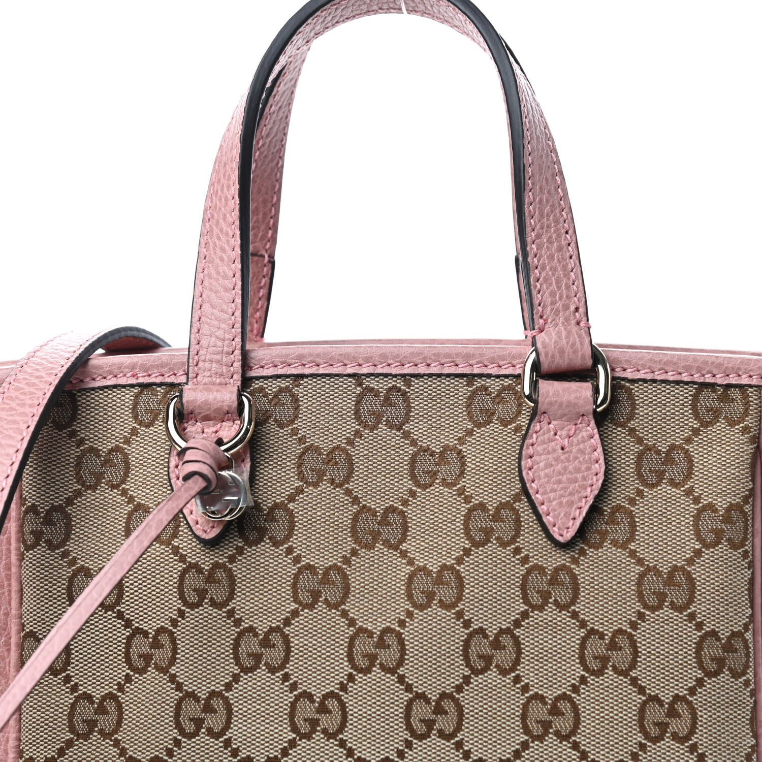 Gucci Monogram Small Bree Tote Beige Soft Pink 10 of 10