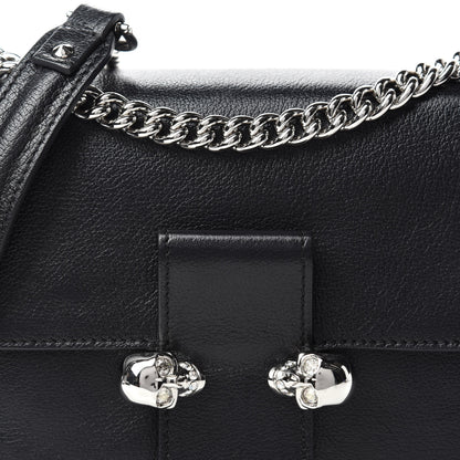 Alexander McQueen Goatskin Twin Skull Crossbody Black 12 of 12