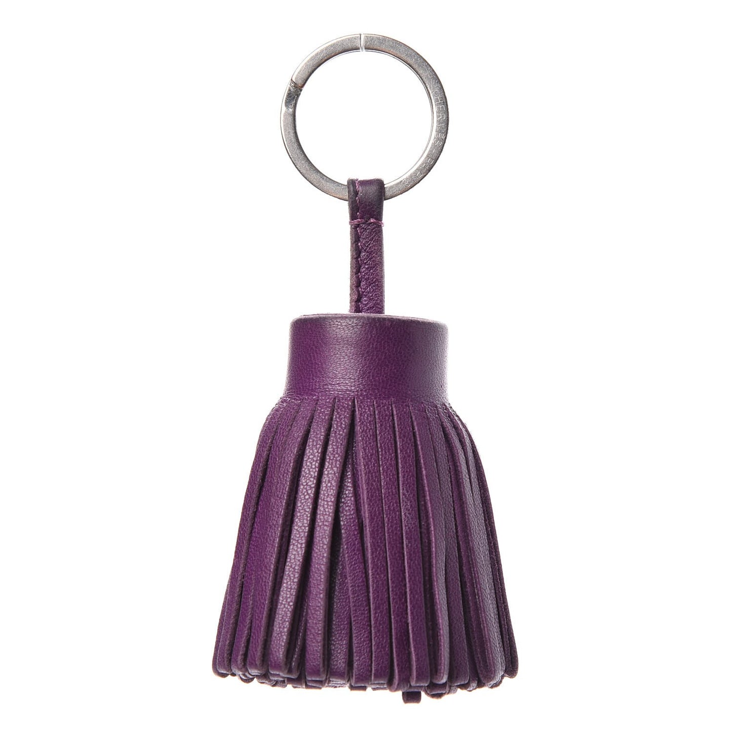 Lambskin Carmen Tassel Key Holder Anemone