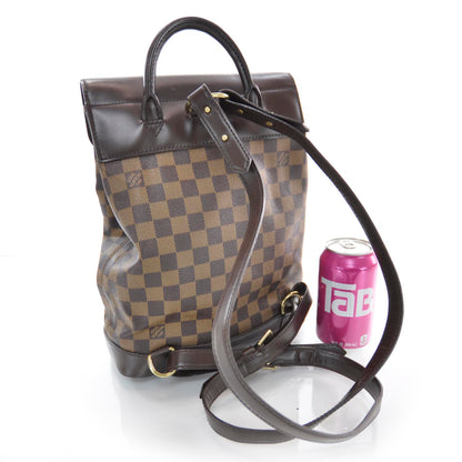 Louis Vuitton Damier Ebene Soho Backpack 3 of 7