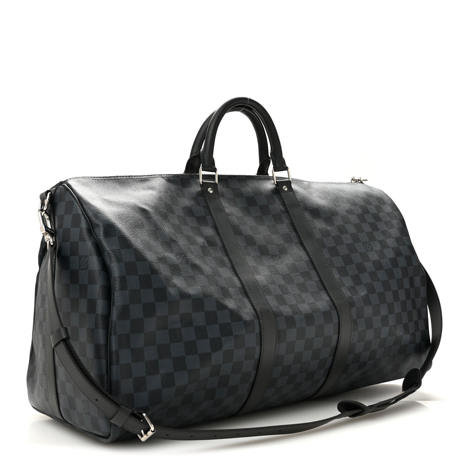 Louis Vuitton Damier Cobalt Keepall Bandouliere 55 2 of 11