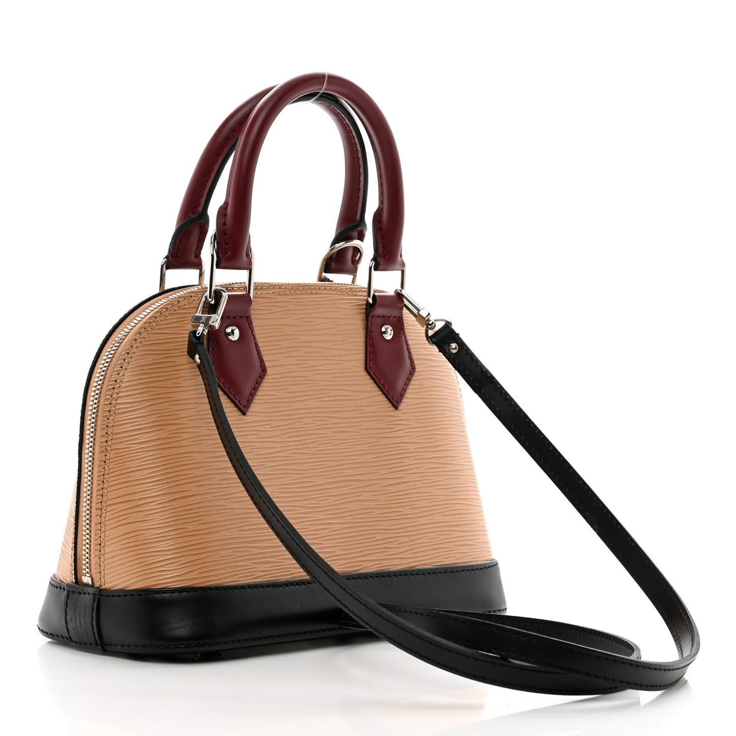 Epi Tri-Color Alma BB Vanilla Fuchsia Black