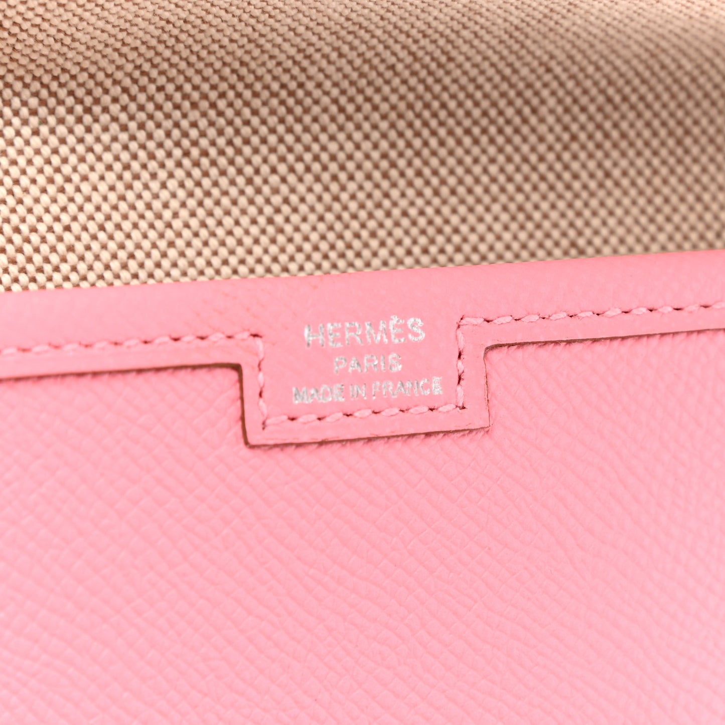 Epsom Jige PM Clutch Rose Confetti