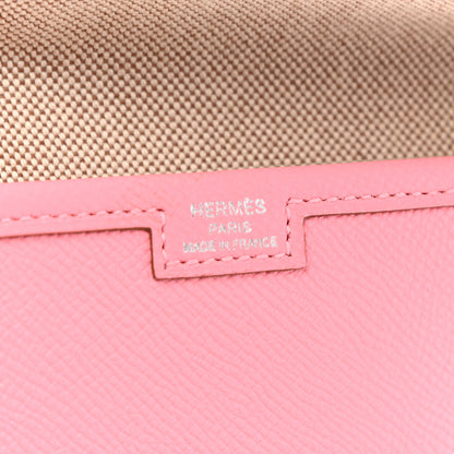 Hermes Epsom Jige PM Clutch Rose Confetti 5 of 6