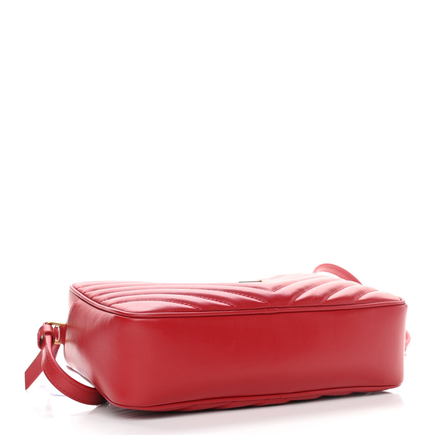 Saint Laurent Calfskin Matelasse Monogram Lou Camera Bag Rouge Eros 4 of 10
