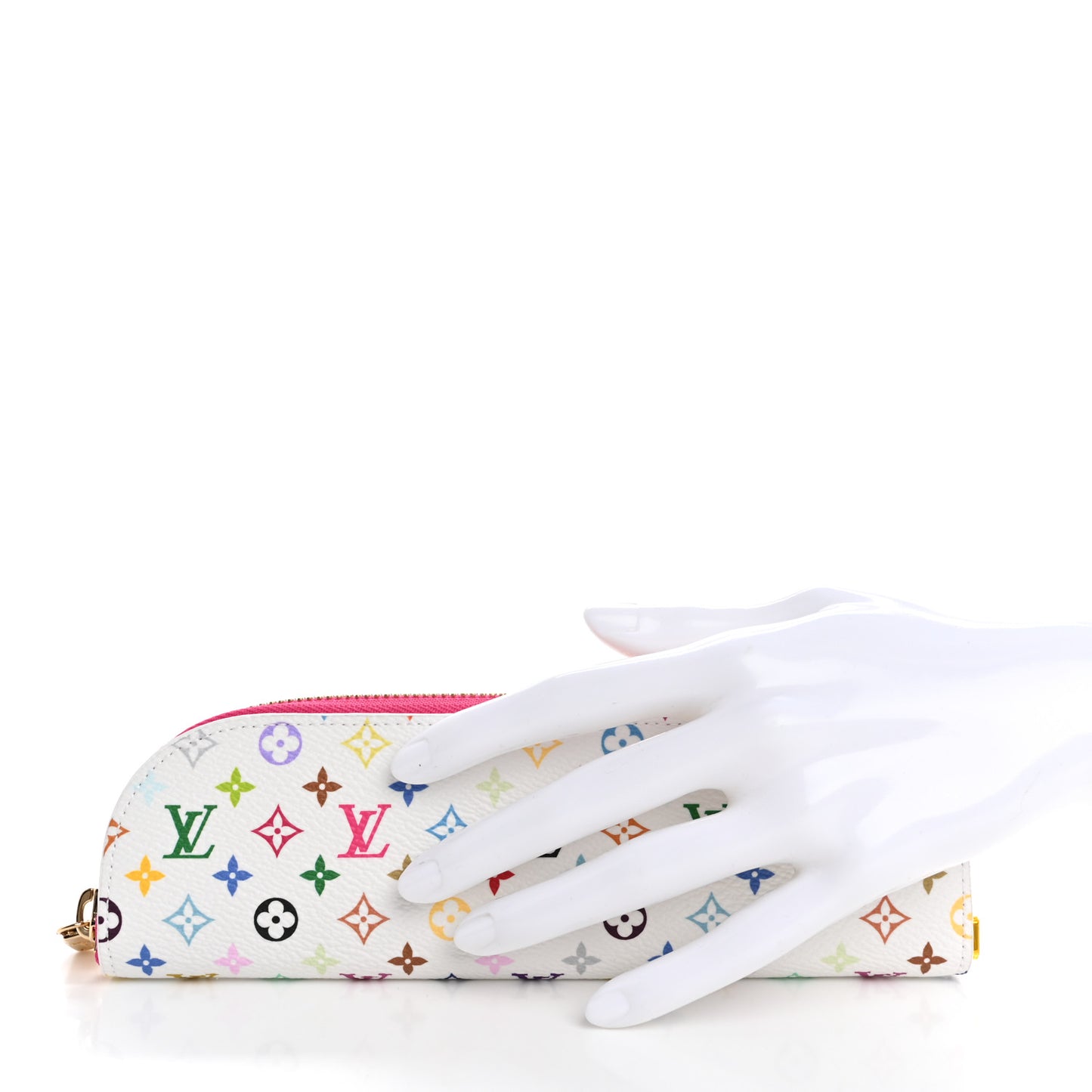 LV X TM Monogram Multicolor Charlotte Pencil Pouch Fuchsia