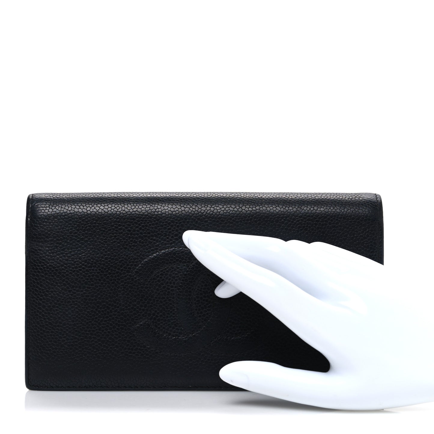 Caviar Timeless CC Yen Wallet Black