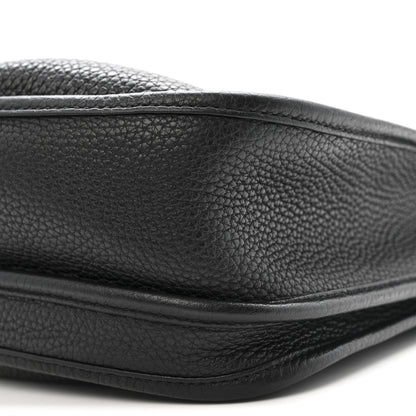 Hermes Taurillon Clemence Evelyne III PM Black 10 of 13