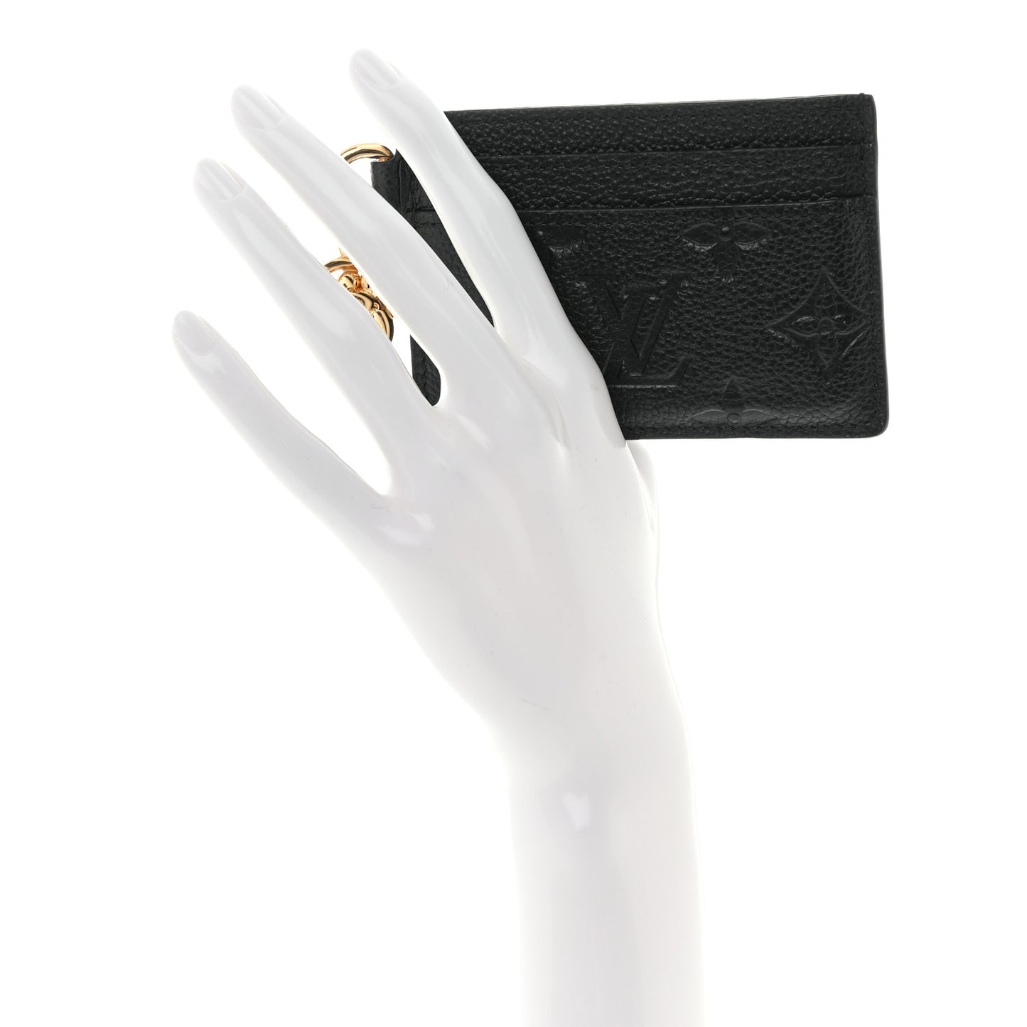 Empreinte Monogram LV Charms Card Holder Black