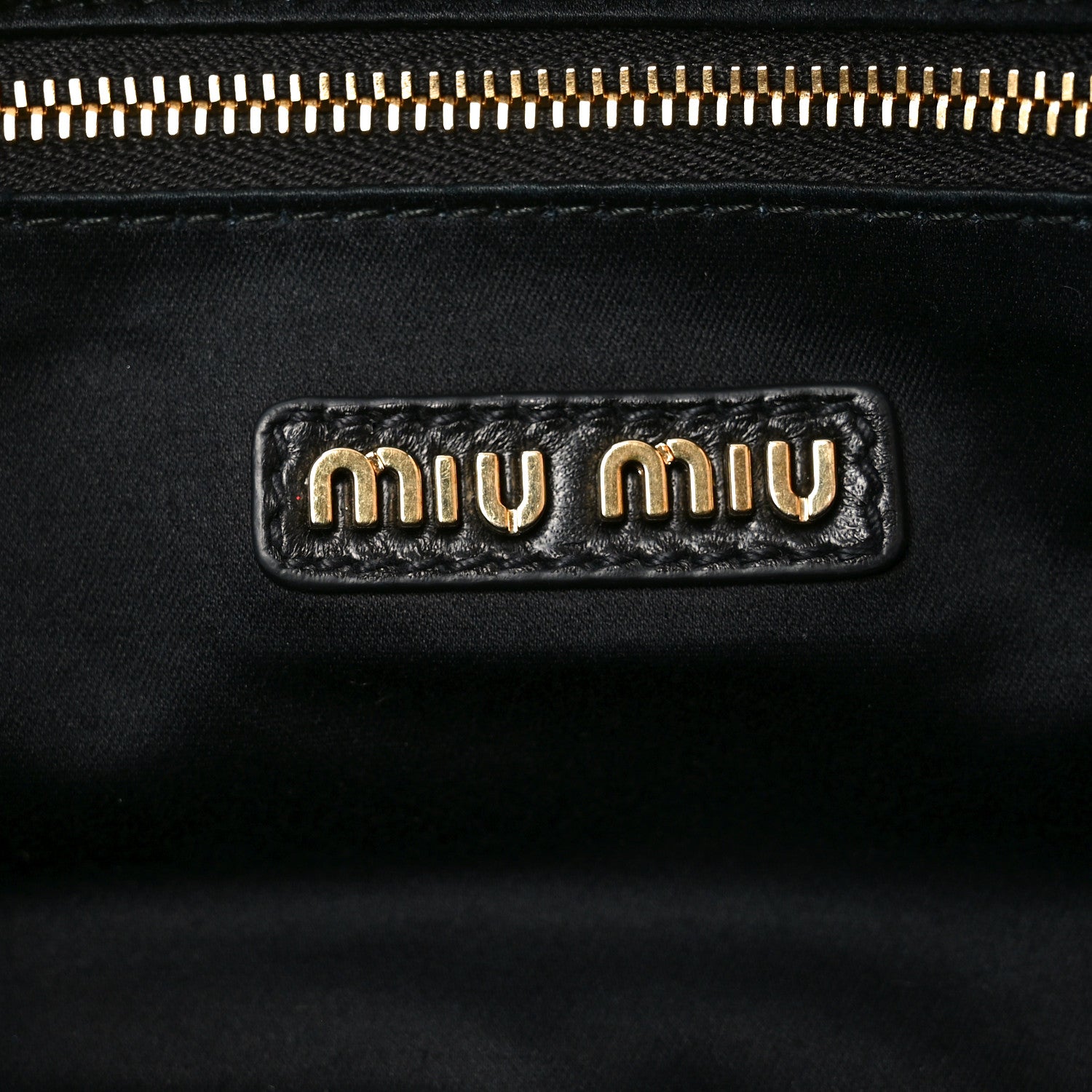Miu Miu Nappa Matelasse Large Arcadie Top Handle Bag Black 6 of 10