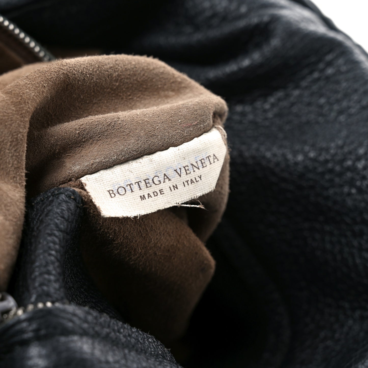 Cervo Deerskin Large Hobo Black