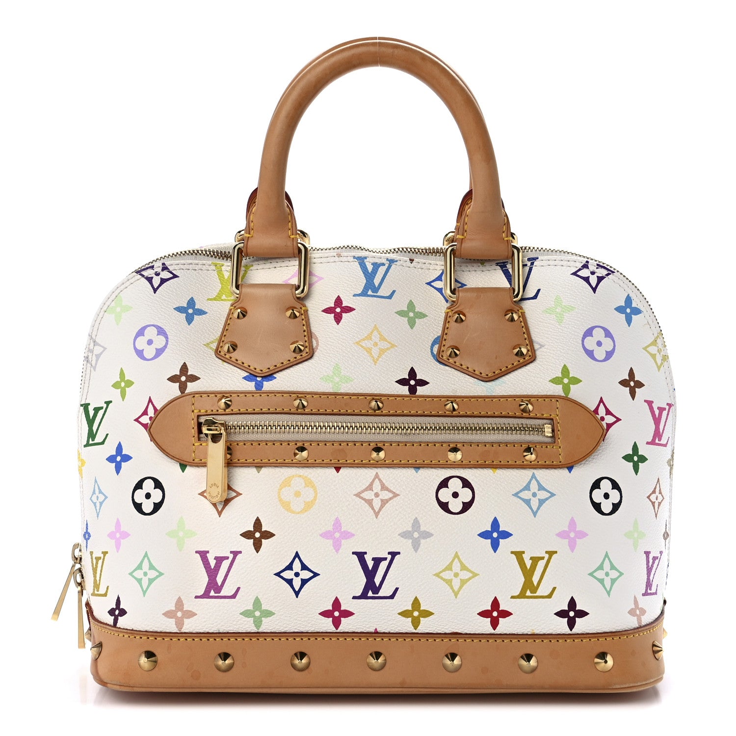 Louis Vuitton Monogram Multicolor Alma White 1 of 12