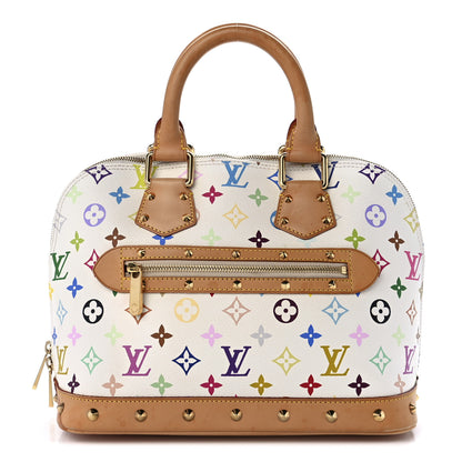 Louis Vuitton Monogram Multicolor Alma White 1 of 12