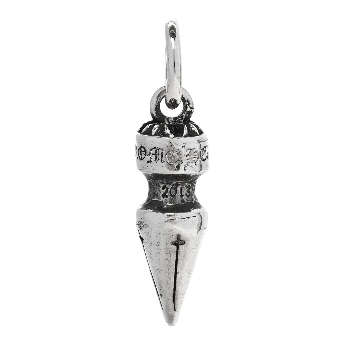 Sterling Silver Cross Spike Pendant