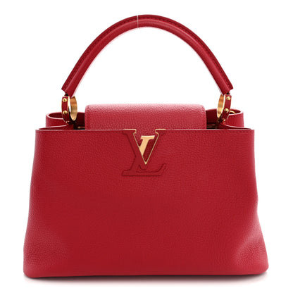 Louis Vuitton Taurillon Capucines PM Rubis 1 of 10