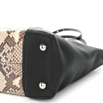 Louis Vuitton Snakeskin Soft Lockit PM Black 9 of 9