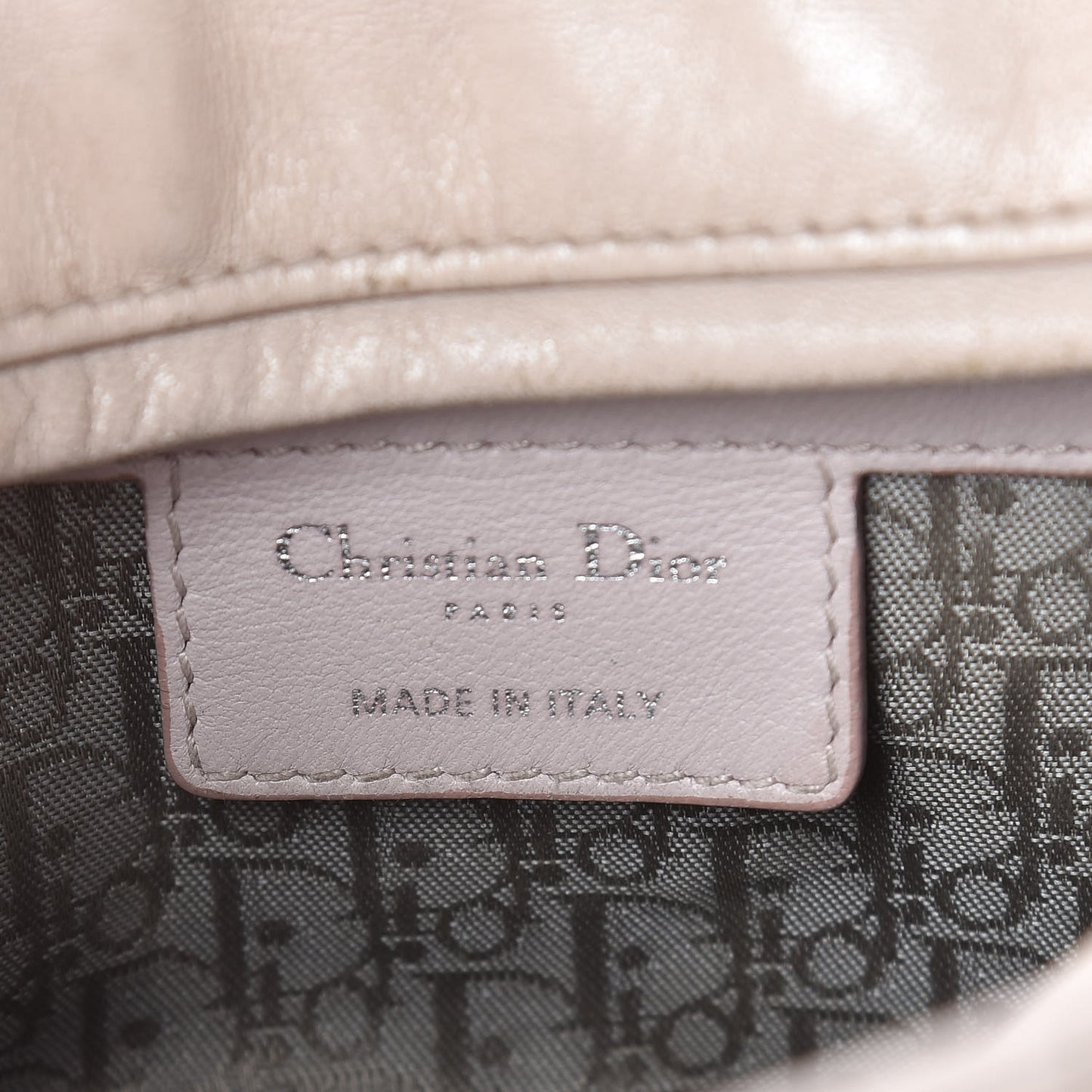 Lambskin Cannage Medium Lady Dior Light Pink