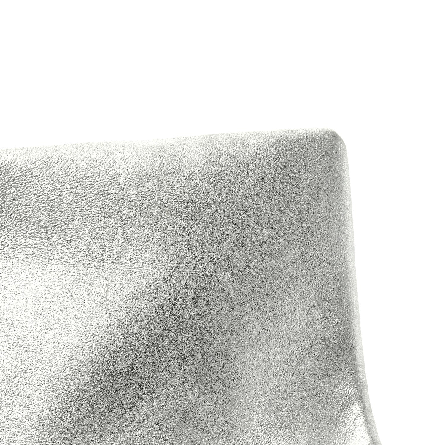 Chanel Metallic Lambskin Quilted Maxi Single Flap Silver 10 of 10