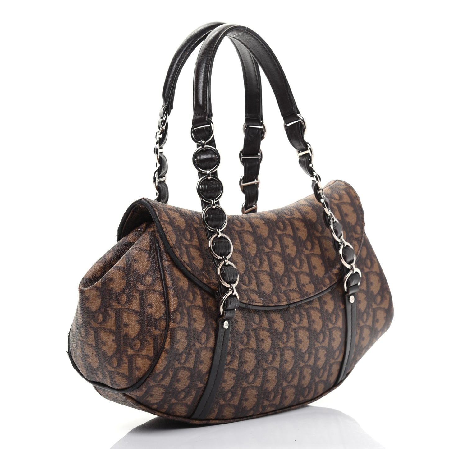 Monogram Romantique Trotter Bag Brown