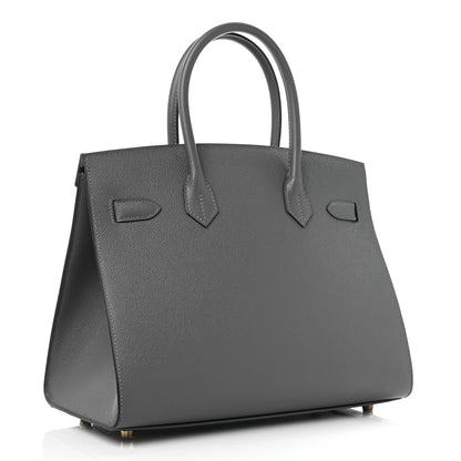 Hermes Epsom Birkin Sellier 30 Gris Meyer 3 of 10