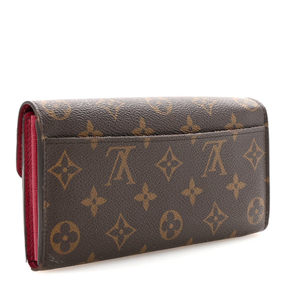 Louis Vuitton Monogram Sarah Wallet NM Fuchsia 3 of 7