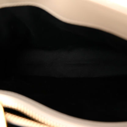 Saint Laurent Calfskin Y Quilted Monogram Small Loulou Chain Satchel Crema Soft 5 of 10