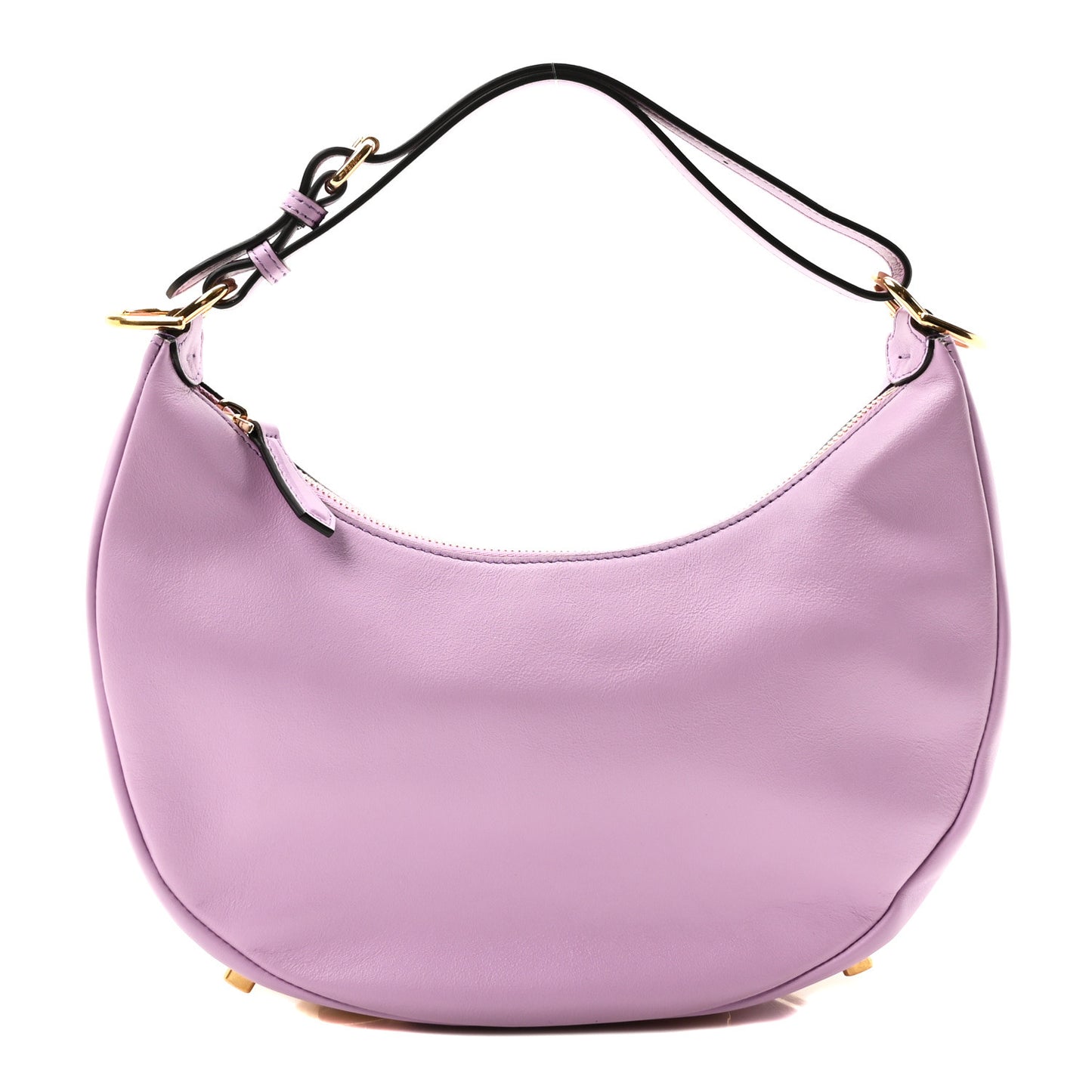 Vitello Grace Matte Small Fendigraphy Hobo Bag Agapanto