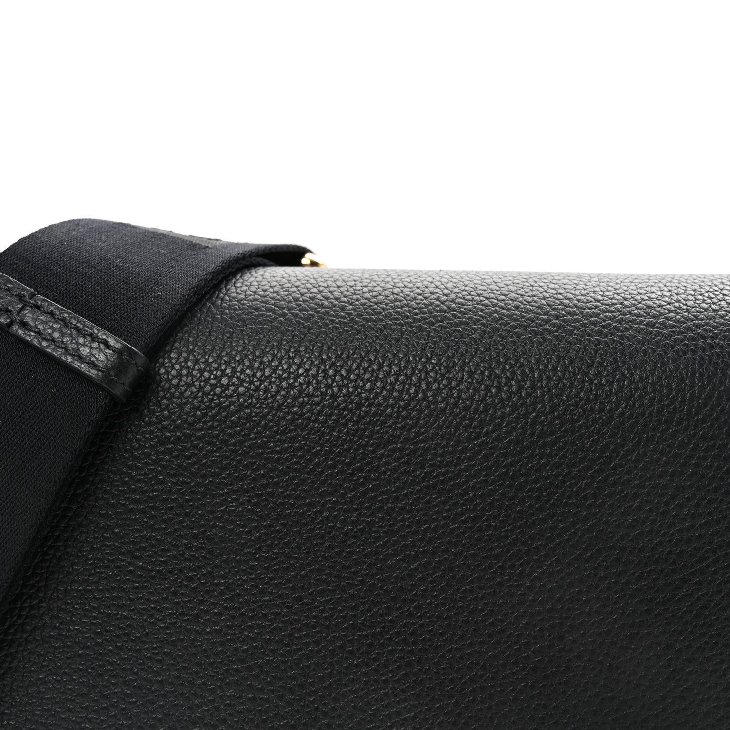 Burberry Grainy Calfskin Vintage Check Note Crossbody Bag Black 7 of 9