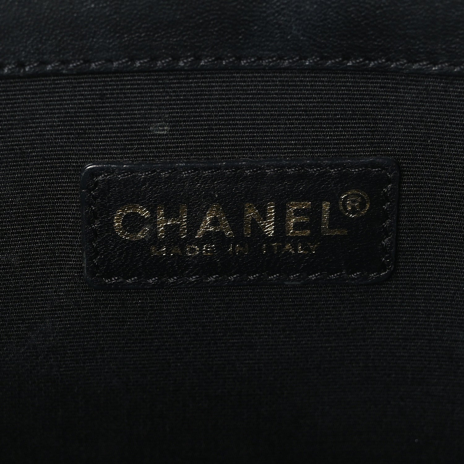 Chanel Canvas Coco Shopping Tote Black 7 of 9