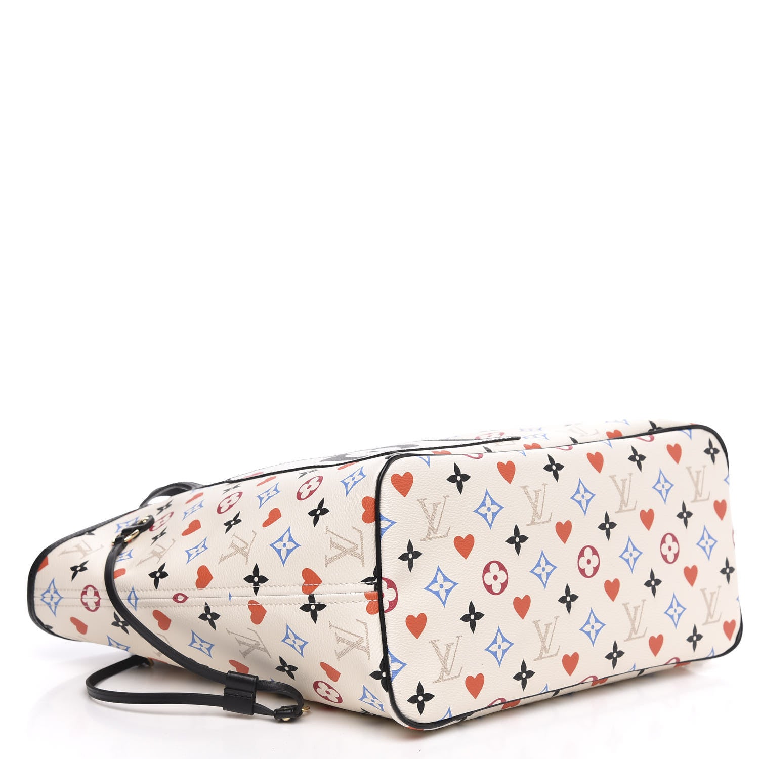 Louis Vuitton Game On Neverfull MM White 4 of 10