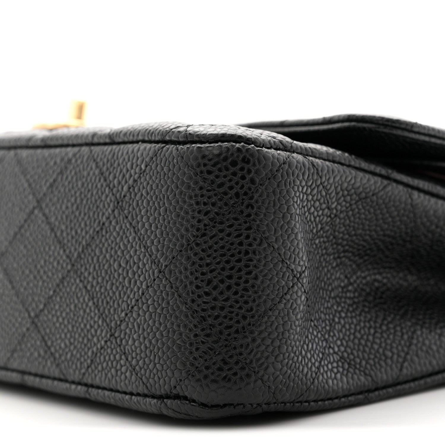 Chanel Caviar Quilted Medium Double Flap Black 10 of 11