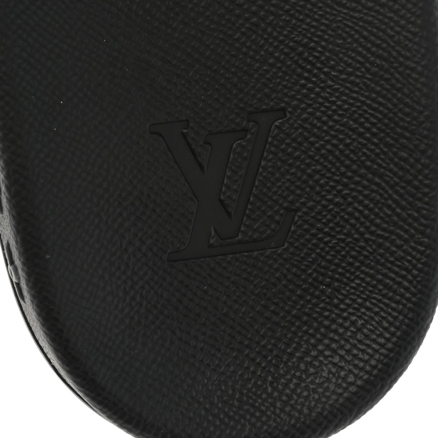 Rubber Monogram Eclipse Mens Waterfront Mules 11 Black