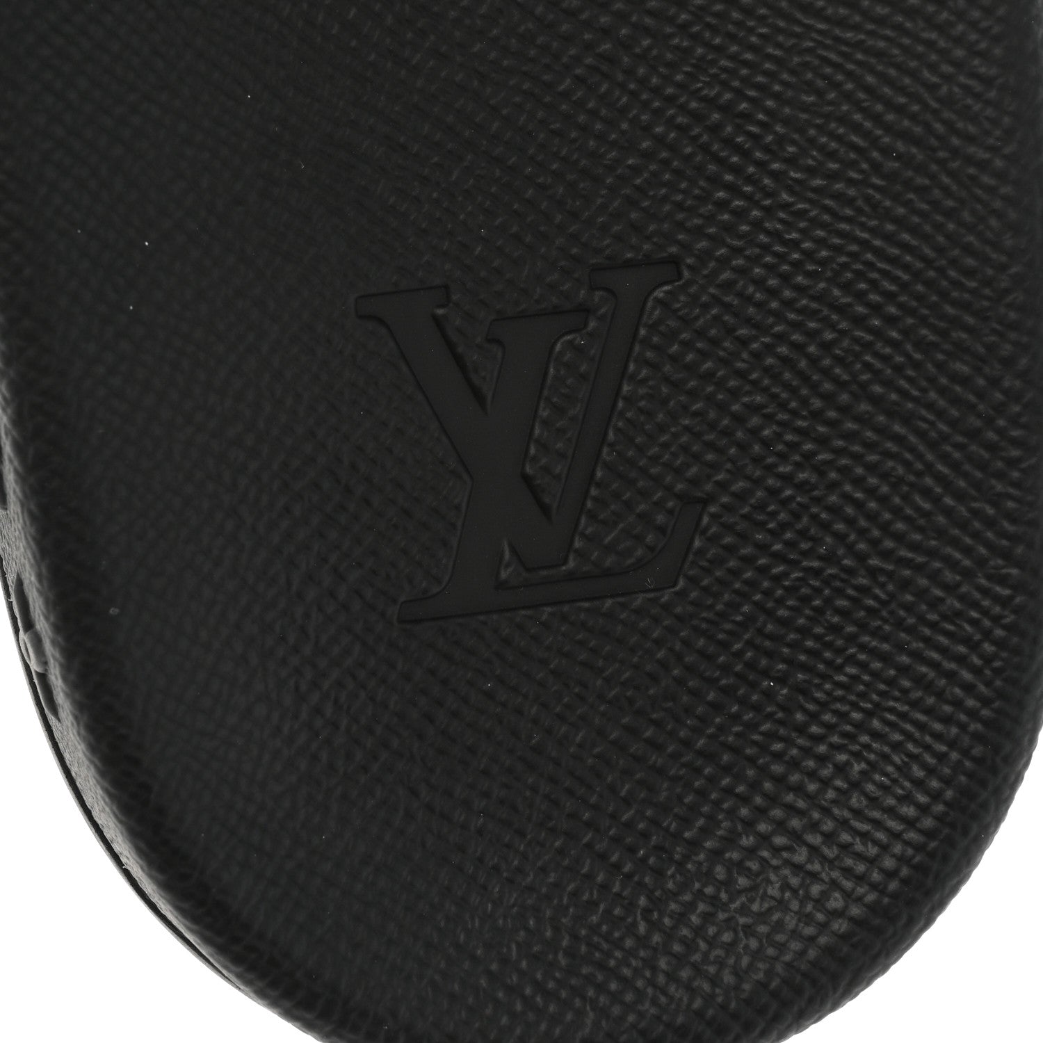 Louis Vuitton Rubber Monogram Eclipse Mens Waterfront Mules 11 Black 7 of 9